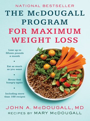 cover image of The Mcdougall Program for Maximum Weight Loss